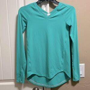 Ivivva Green Athletic Long Sleeved Shirt size 10